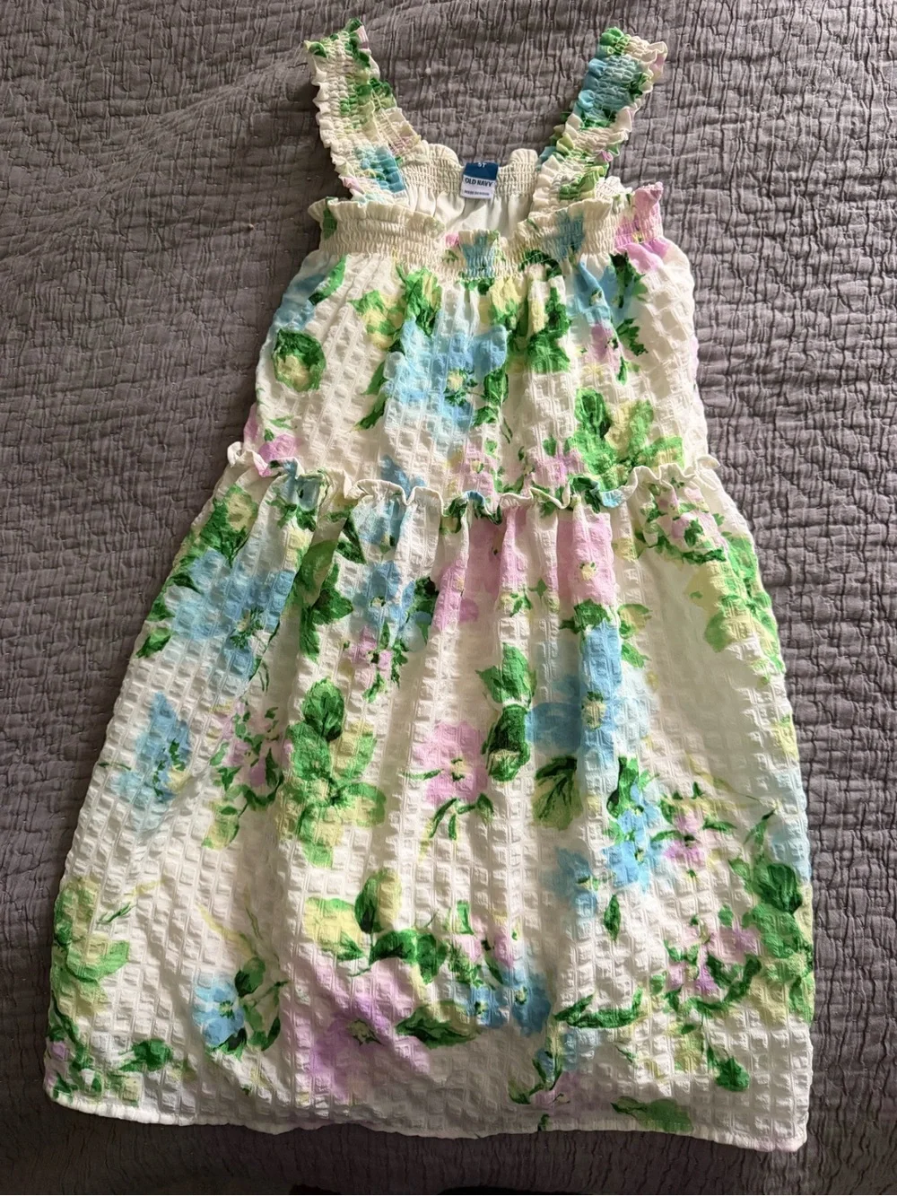 Girls 5T Dress Lot Bundle Old Navy Cat & Jack Floral – 3 Dresses